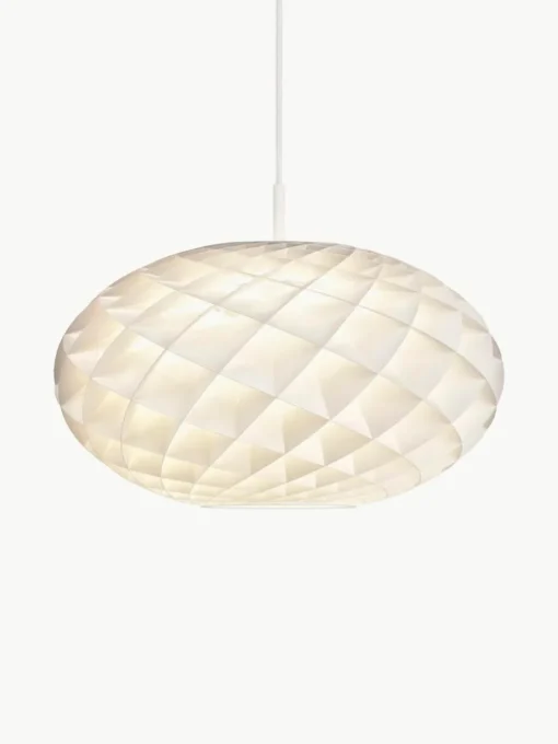 Ovale LED-Pendelleuchte Patera