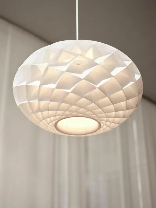 Ovale LED-Pendelleuchte Patera