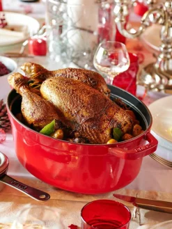 Ovaler Bräter La Cocotte aus Gusseisen