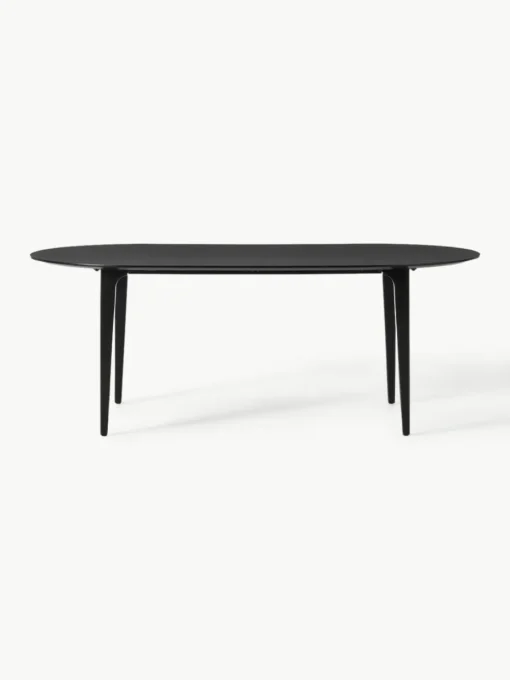 Ovaler Esstisch Archie aus massivem Mangoholz, 200 x 100 cm