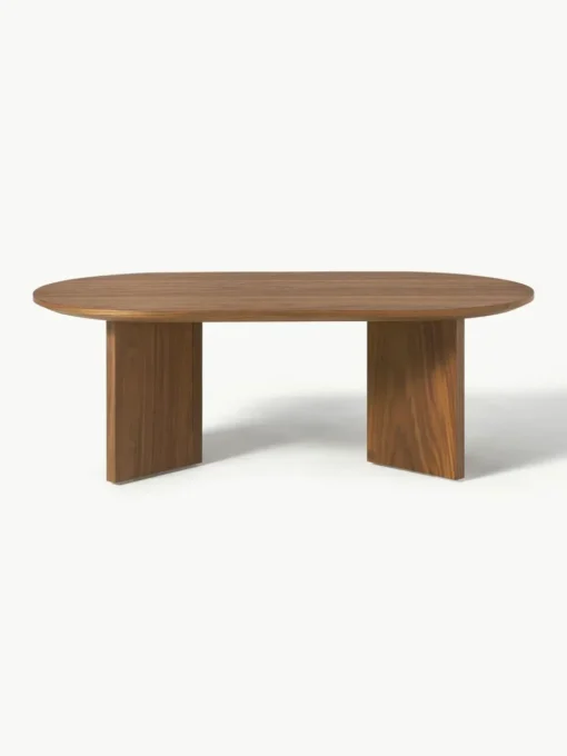 Ovaler Holz-Couchtisch Toni