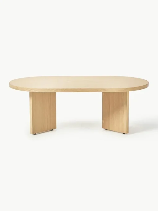 Ovaler Holz-Couchtisch Toni