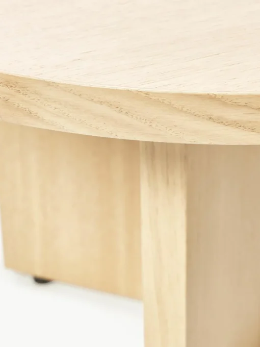 Ovaler Holz-Couchtisch Toni