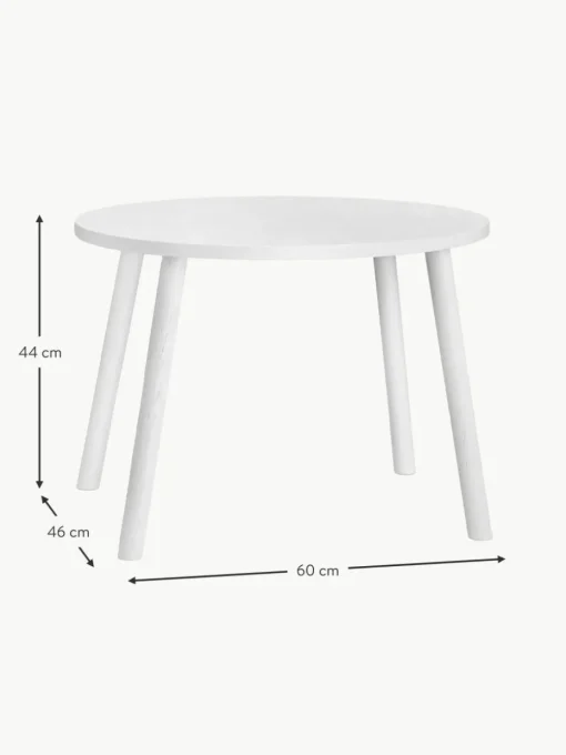 Ovaler Holz-Kindertisch Mouse