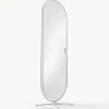 Ovaler Standspiegel System 1-2-3, Design Verner Panton
