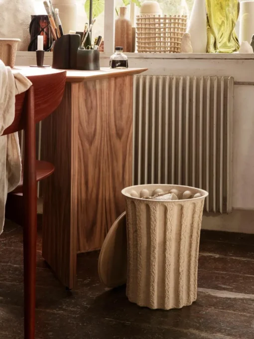 Papierkorb Pulp aus Papierzellstoff