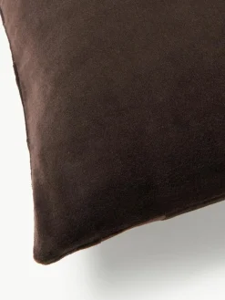 Patchwork-Kissenhülle Bastien aus Samt