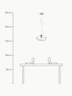Pendelleuchte Amora aus Glas