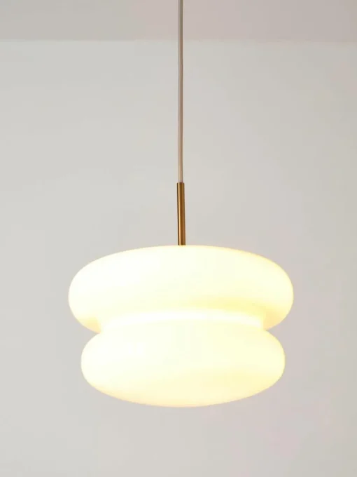Pendelleuchte Baya aus Opalglas