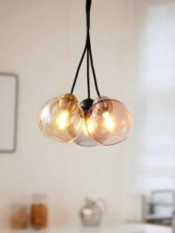 Pendelleuchte Bubbles aus Glas, in verschiedenen Größen