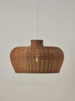 Pendelleuchte Krisa aus Rattan