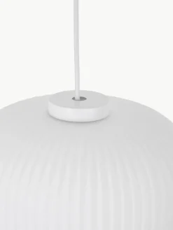 Pendelleuchte Milford aus Opalglas