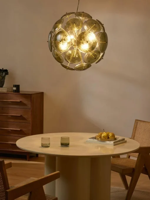 Pendelleuchte Mireille aus Glas