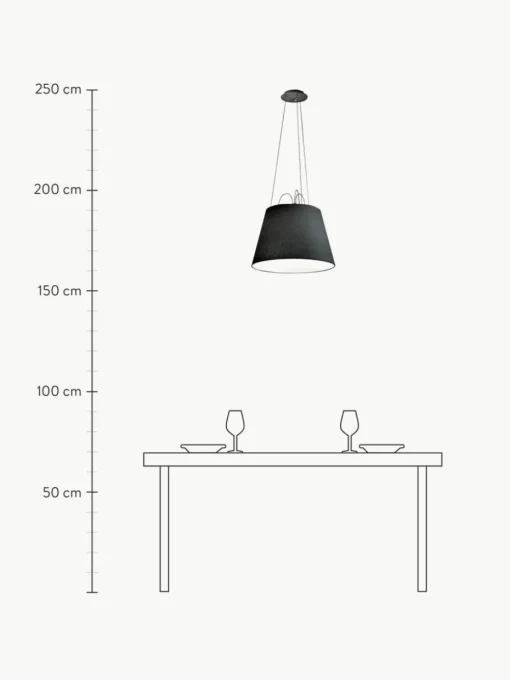 Pendelleuchte Tolomeo Mega