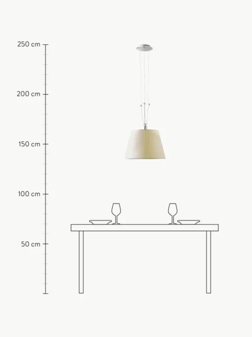 Pendelleuchte Tolomeo Mega