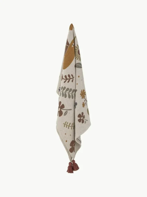 Plaid Bryn mit Quasten