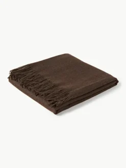 Plaid Luxury aus Babyalpaka-Wolle