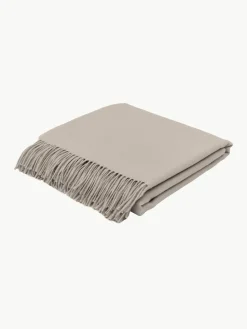 Plaid Luxury aus Babyalpaka-Wolle