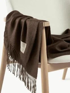 Plaid Luxury aus Babyalpaka-Wolle
