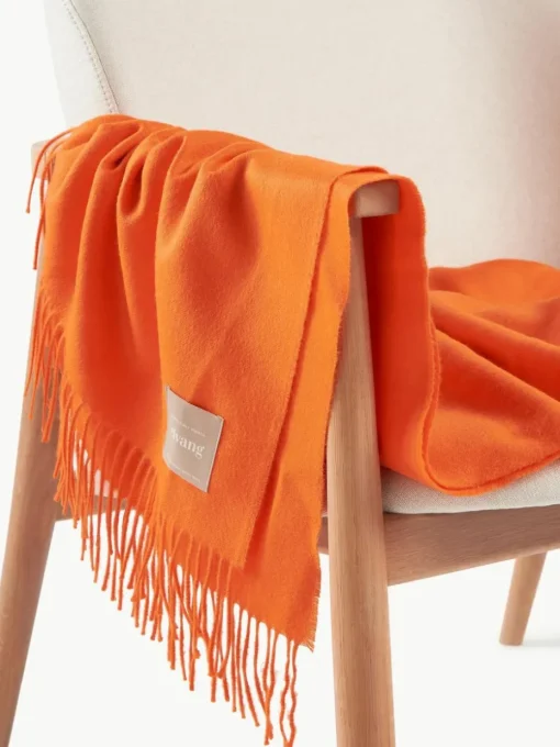 Plaid Luxury aus Babyalpaka-Wolle