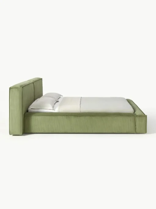 Polsterbett Lennon aus Cord