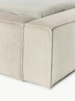 Polsterbett Lennon aus Cord
