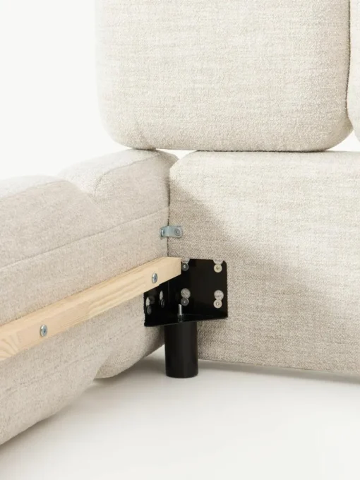 Polsterbett Tayla aus Bouclé
