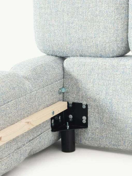 Polsterbett Tayla aus Bouclé