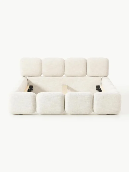 Polsterbett Tayla aus Bouclé