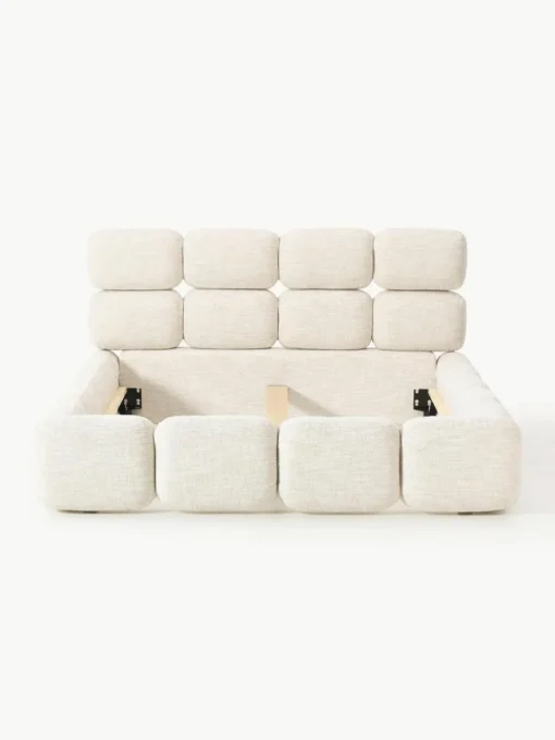 Polsterbett Tayla aus Bouclé