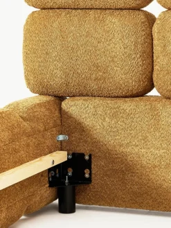 Polsterbett Tayla aus Teddy-Bouclé