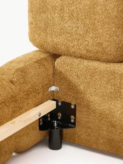 Polsterbett Tayla aus Teddy-Bouclé