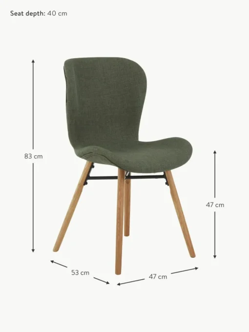Polsterstühle Batilda, 2 Stück