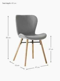 Polsterstühle Batilda, 2 Stück