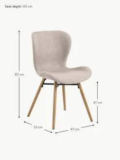 Polsterstühle Batilda, 2 Stück