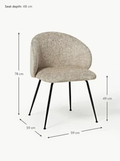 Polsterstühle Luisa, 2 Stück