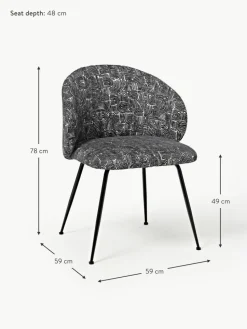 Polsterstühle Luisa, 2 Stück