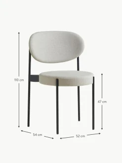 Polsterstuhl Series 430 aus Wolle, Design Verner Panton