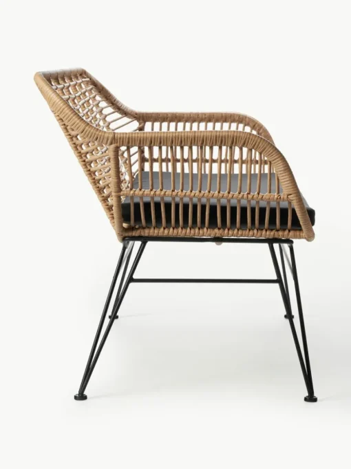 Polyrattan-Sitzbank Costa