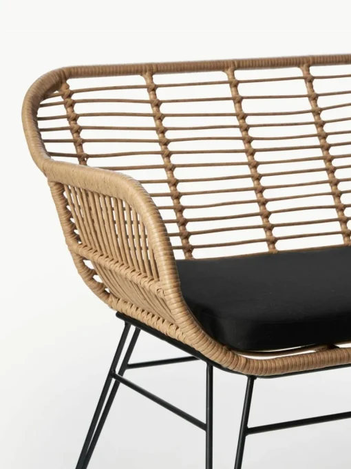 Polyrattan-Sitzbank Costa