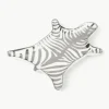 Porzellan Deko-Tablett Zebra