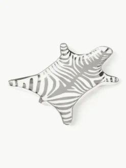 Porzellan Deko-Tablett Zebra