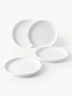 Porzellan-Frühstücksteller Nessa, 4 Stück