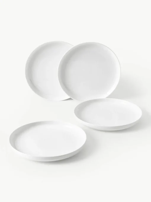 Porzellan-Frühstücksteller Nessa, 4 Stück