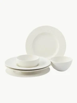 Porzellan-Geschirr-Set Manufacture Rock, 2 Personen (6-tlg.)