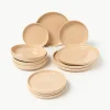 Porzellan-Geschirr-Set Nessa, 4 Personen (12-tlg.)