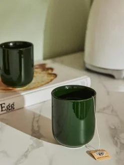 Porzellan-Kaffeebecher Nessa, 4 Stück
