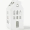 Porzellan-Lichthaus Living, H 13 cm