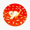 Porzellan-Speiseteller Kitten