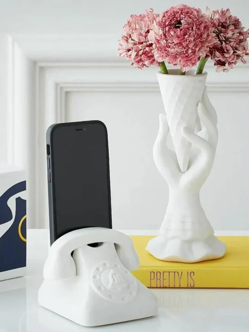 Porzellan-Vase I-Scream, H 20 cm